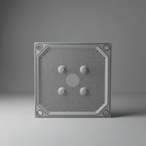 New High-Efficiency Automatic Recessed Chamber Filter Press Plate for Industrial Wastewater Treatment Chemical Slurry Dewatering