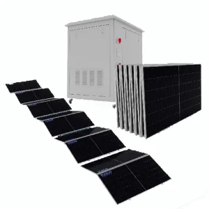 3kw a 11kw Sistema de Energía Solar Portátil, Móvil, Plegable y Conveniente para Uso Fuera de la Red