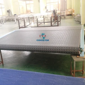 Heavy Duty Modular Belt Conveyor with Adjustable Speed Easy Cleanliness Universal Ball Design-IVZ Conveyor