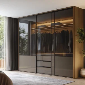 Modern Built-In Closet