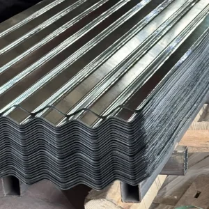 Hot Dipped Prepainted Corrugated Sheet Metal Color Coated Roofing Sheet With Bending Cutting Welding Services BIS Certified