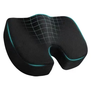 Memory Foam Seat Cushion Sciatica Relief
