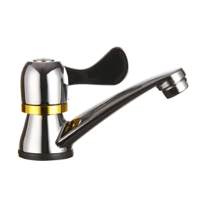 Bathroom Modern Sink Deck Mounted Zinc Alloy Cold Water Wash Basin Faucet Toilet Sink Tap