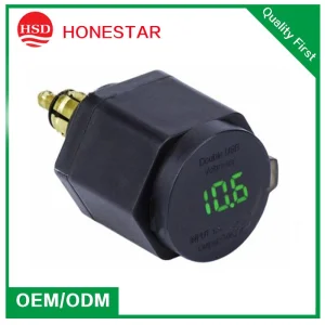 Car Charger Motorcycle 5V 2.1A+2.1A Dual USB Adapter for BMW