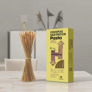High-Protein Pasta Vegan Chickpeas Plant-Based Low Carb