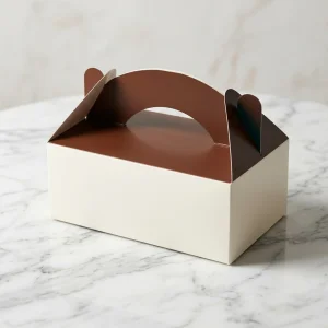 Kraft Paper Food Packaging Cake Box