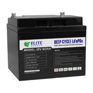 Paquete de batería personalizado Batería de iones de litio 12V 60ah LiFePO4 Batería solar para barco de marina yate carrito de golf almacenamiento de ciclo profundo 75ah