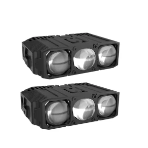 Free Laser logo LED Projector Headlights