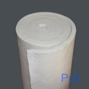 Factory Price 1260 Degree Refractory Alumina Silicate Needle Ceramic Fiber Insulation Blanket Thermal Insulation Material