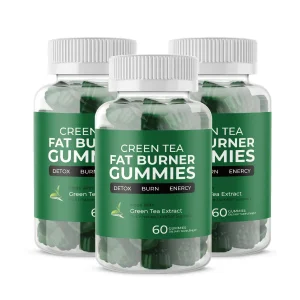 OEM Natural Green Tea Gummies Candy for Beauty Slimming and Weight Management Supplements