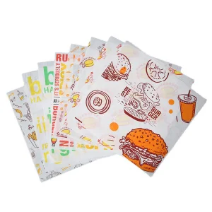 Greaseproof wrapping paper