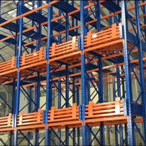 High Quality Push Back Rack System Industrial Warehouse Storage Racking Pallet Racks System Push Back Pallet Storage Racks with Good Price