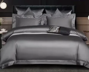 Customized Silk Sets Collections Sheets for Beds Bedding Set