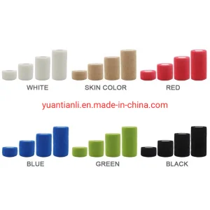 10cm* 4.5m Supply Custom Bulk Wholesale Non Woven Cohesive Elastic Bandage