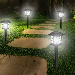 Smile Solar Lawn Lamp Led Party Decor Light Outdoor IP44 Waterproof Garden Landscape Lantern