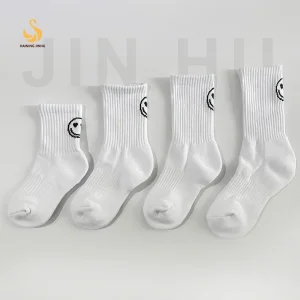 Customizable Bamboo Cotton Crew Socks Black Elite Calcetines No Minimum Order Private Label Bottom Logo Placement Youth Size