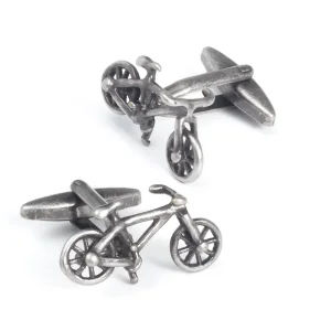 Wholesale Brass Vintage Novelty Ancient Bicycle Cufflinks For Cycling Enthusiasts Gifts CL0207-1