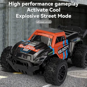 Y23 Flytecrc 1: 20 RC Car 4X4 off Road Wheels Truck with APP/Remote Control 2.4GHz 20km/H Vehicle with LED Lights for Kids