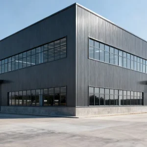 Commercial Steel Structure Office Building Modern Steel Frame Shopping Mall