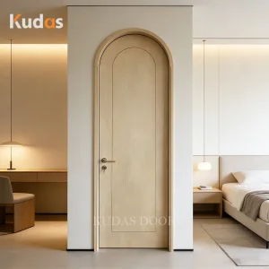 Solid Wood Arched Door