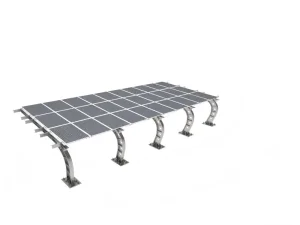 OEM Steel Solar Carport Rack Corrosion-Proof for Coastal Area Projects Supplier, Factories