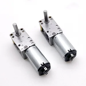Small Size Worm Gear Box 12*20mm High Reduction Ratio N30 Mini Gear Motor 6v 12v Dc Worm Gear Motor