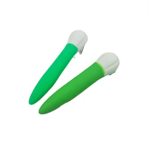 Promotional Gifts School Stationery Zipper Silicone Garlic Pen Case Student Pencil Box