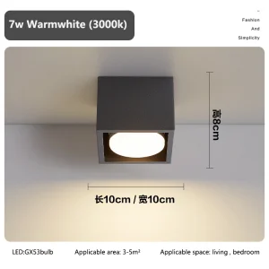 Adjustable Angle LED Downlight IP65 with High Quality Recessed Luminaire 5W 7W 10W 12W 15W 18W 36W LED Downlight