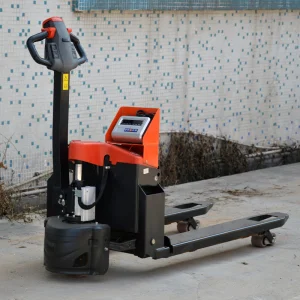 Mini Electric Pallet Truck Scale