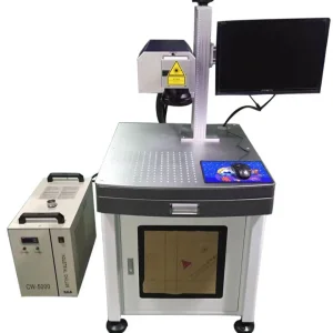 Ra 3D Galvo UV Mopa Laser Engraving Machine / 0.005mm Ultra-Fine Marking Equipment / Metal and Non-Metal
