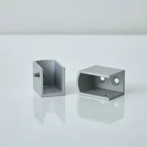 Glass door clips