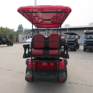 Golf Cart with 4 Seats, AC, and High-Speed Performance