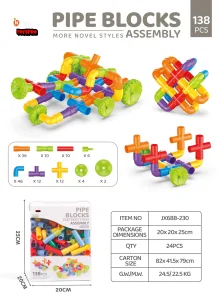 Creative Tube Locks Building Set