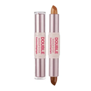 Vegan Long-lasting Waterproof Double Head Design Contour Stick Bronzer/Highlighter Sweat Proof Transfer Resistant Custom Logo