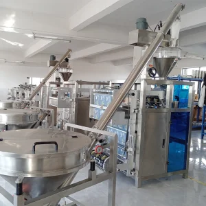 700kg Línea de Empaque Vertical para Productos en Polvo Suelto para Empaque Automático de Gránulos