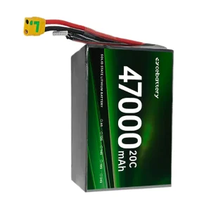 Original Factory 46000mAh-47000mAh 25c for Large Payload 100kg 500kg Drone Semi-Solid State 100V Rechargeable Lithium Ion Battery Pack for Drone