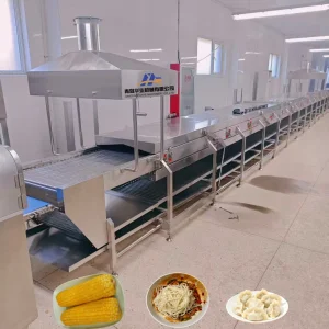Máquina de Cozinha Automática Industrial para Cozimento de Alimentos, Equipamento para Fazer Noodles e Bolinhos para Milho e Batatas Doces