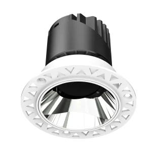 7W Ceiling Recessed Mounted Round Shape LED Trimless Recessed Downlight
