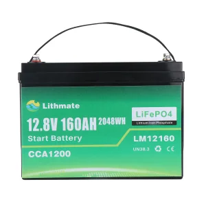 Custom 12V 160Ah Cranking Battery Emergency Start
