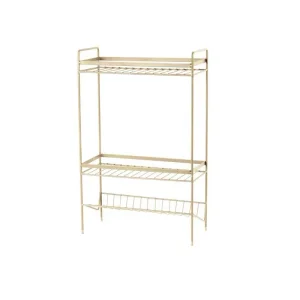 Modern Metal Storage Rack for Streamlined Home Organization Solutions