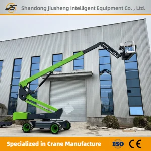 Hydraulic Telescopic Cherry Picker Aerial Platform 10m16m24m Electric Manlift Boom Lift