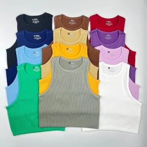 Ribbed Yoga Vest