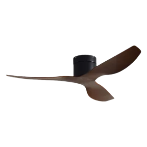 Factory-direct ceiling fan with light and remote dimming 3CCT reversible BLDC motor, ABS blades, for bedrooms and living rooms