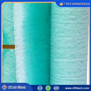 Paint Stop Floor Filter Rolls for Spray Booth Synthetic Fiberglass Material