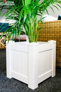 Metal Planter Box Rectangular Block