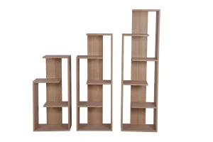 Estante escalera madera