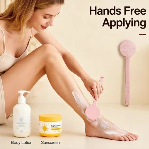 No Mess Long Handle Sunscreen Applicator Tool