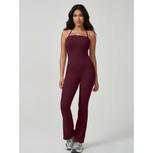 Women's Running Sports Fitness Wear Jumpsuit Breathable Women Gym Activewear