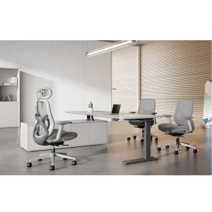 Source Factory Adjustable Rotating PVC Employee Computer Chair Comfortable Long Sitting Ergonomic Multifunctional Office Chair