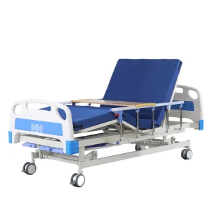 Factory Price Adjustable Height Three Crank Hospital Bed for Patients